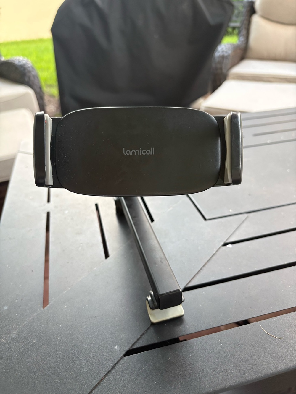 Lamicall Adjustable Tablet & Phone Stand Holder – Black